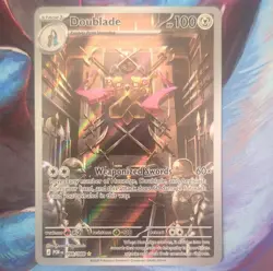 Pokemon Doublade Stage 1 Steel Type Holo Rare Card 098/088 English 2026 TCG - Image 1