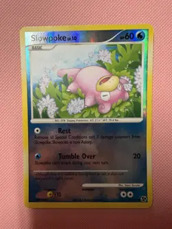Slowpoke Reverse 82/106 Pokemon Great Encounters Holo Card LP - Image 1