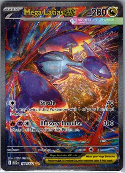 Mega Latias ex 181/132 SIR ME01: Mega Evolution - Pokemon Card - NM - Image 1