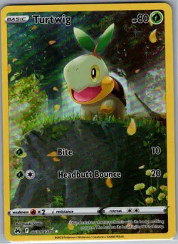 Turtwig GG31/GG70 Crown Zenith: Galarian Gallery - Pokemon Card - NM - Image 1
