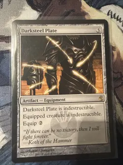Magic the Gathering: Darksteel Plate Mirrodin Besieged Regular LP+ - Image 1