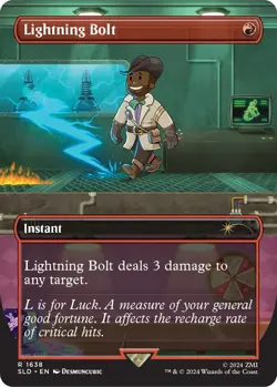 Lightning Bolt (1638) [SLD - 1638] - NM [Normal] TCG MTG - Image 1