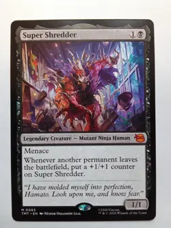 Super Shredder 83 Teenage Mutant Ninja Turtles MTG - Image 1
