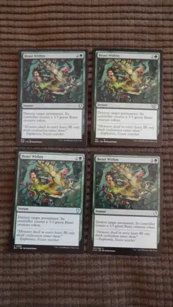 Magic: the Gathering / MtG Beast Within x4 Mixed Sets - Image 1
