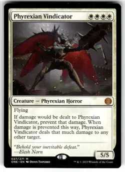 Phyrexian Vindicator Phyrexia: All Will Be One Regular MTG NM - Image 1