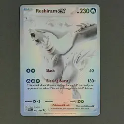 Pokemon TCG Reshiram EX White Flare Mint-Near Mint Condition Card 173/086 BWR - Image 3