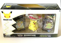 Pokemon Celebrations Pikachu VMAX Premium Figure Collection New in Sealed Box 820650809408 - Image 1