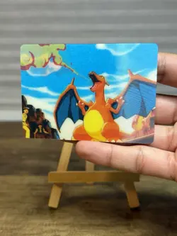Pokemon Charizard Lenticular Viz Video Promo 3D Card - PIKA-0024D/DVD VHS - Image 1