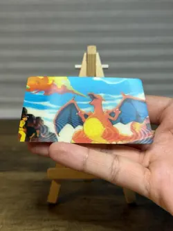 Pokemon Charizard Lenticular Viz Video Promo 3D Card - PIKA-0024D/DVD VHS - Image 2