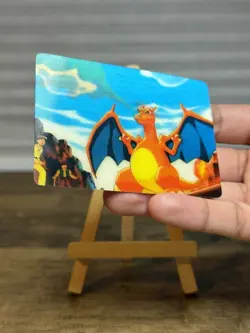 Pokemon Charizard Lenticular Viz Video Promo 3D Card - PIKA-0024D/DVD VHS - Image 3