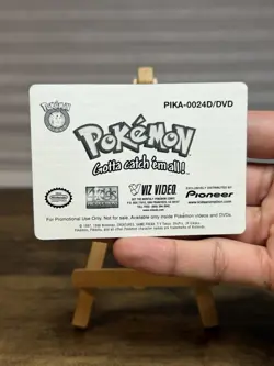 Pokemon Charizard Lenticular Viz Video Promo 3D Card - PIKA-0024D/DVD VHS - Image 4