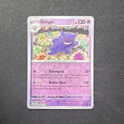Gengar 094/165 Sv: Scarlet & Violet 151 Holo Rare Pokemon TCG - Image 1