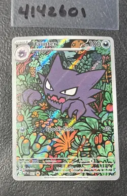 Pokemon Haunter Illustration Rare Holofoil ME: Mega Evolution Promo 2025 027 NM - Image 1