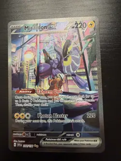 Pokemon TCG Miraidon ex Special Illustration Rare Scarlet & Violet 244/198 NM - Image 1