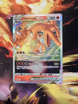 Pokemon TCG Charizard VSTAR Crown Zenith 019/159 Holo Ultra Rare - Image 1
