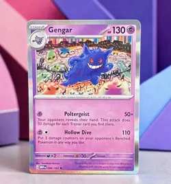 Pokemon Gengar Holo #094/165: Scarlet And Violet 151 (Read Description) 🔥 - Image 1