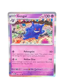Pokemon Gengar Holo #094/165: Scarlet And Violet 151 (Read Description) 🔥 - Image 2