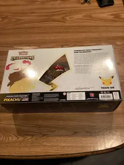 Pokemon TCG Celebrations Premium Figure Collection Pikachu VMAX Box 820650809408 - Image 2