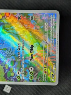 Ivysaur 167/165 - Scarlet Violet 151 Illustration Rare English Pokemon TCG NM - Image 5
