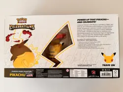 Pokemon TCG Celebrations Pikachu VMAX 25th Ann Premium Figure Collection Sealed - Image 3