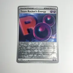 Team Rocket's Energy 182/182 Uncommon Destined Rivals Pokemon Reverse Holo NM - Image 1