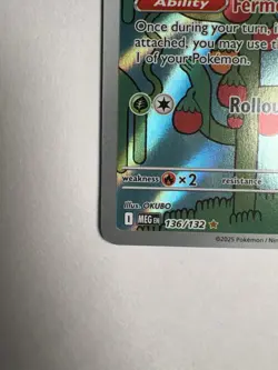 Shuckle 136/132 Illustration Rare ME01: Mega Evolution Pokemon TCG NM - Image 2