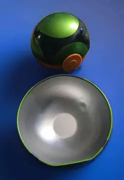 Empty Pokemon Dusk Ball Tin Rare Poke Ball Green - Image 4