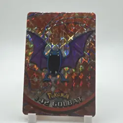 Golbat Rainbow Foil #42 Pokemon 1999 Topps TV - Image 1