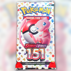 Pokemon 151 Booster Pack Scarlet & Violet Factory Sealed Authentic ENGLISH - Image 1