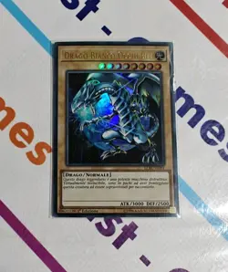 YU-GI-OH DRAGO BIANCO OCCHI BLU LCKC-IT001 ITALIANO ULTRA RARA PERFETTA 1a ed. - Image 1