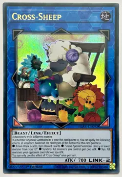BLAR-EN092 Cross-Sheep - Ultra Rare 1st Edition Near Mint YuGiOh Card - Image 1