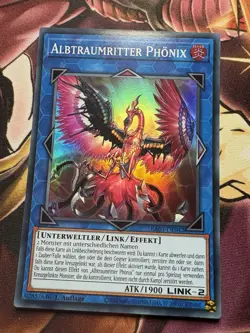 Yugioh! Albtraumritter Phonix Super Rare - RA03-DE0412 1. Auflage - Deutsch - Image 1