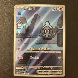Pokemon TCG Duskull Illustration Rare Card Shrouded Fable 068/064 - Image 1