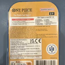 Bandai Namco One Piece Card Game Tin Pack Set Vol.2 / OP13 Carrying On His Will - Image 5
