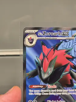 N's Zoroark ex 175/159 Ultra Rare Journey Together Pokemon Card - Image 2