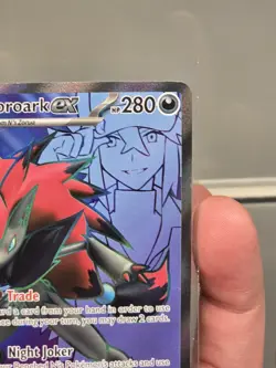 N's Zoroark ex 175/159 Ultra Rare Journey Together Pokemon Card - Image 3