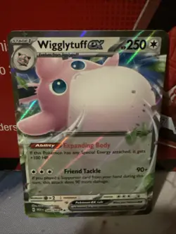 Wigglytuff ex 040/165 - Pokemon 151 Ultra Rare Card NM - Image 1