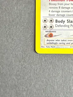 Pokemon Blissey Neo Revelation 2/64 Holo Rare Vintage 2001 WOTC Card LP - Image 3