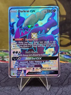 Pokemon TCG Darkrai GX SV70/SV94 Hidden Fates Shiny Vault Holo Card NM - Image 1