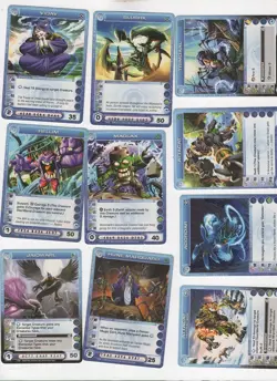 Chaotic lot #002. Lot of 10 Overworld creature cards. - Image 1