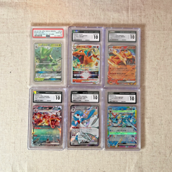 Pokemon GEM MINT / PRISTINE Slab Lot 🔥 42 Cards Charizard, SAR, Eevee - Image 1