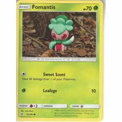 POKEMON CARD FORMANTIS 15/236 NO 753 SICKIE GRASS POKEMON TCG CCG - Image 1