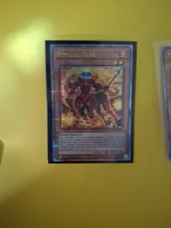 X2-YuGiOh TCG Quarter Century Secret + Platinum Rare Nemeses Flag RA03-EN024 N.M - Image 2