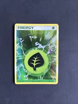 Pokemon TCG Leaf Energy 105/106 EX Holon phantoms Holo Rare 2005 Nintendo - LP - Image 1
