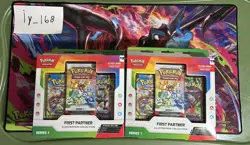 Pokemon TCG First Partner Illustration Collection Series 1 New Sealed - Lot of 6 - Image 1