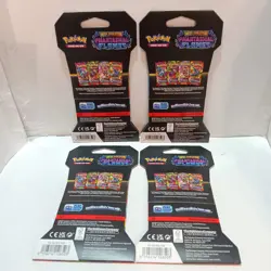 Pokemon Phantasmal Sleeved Booster Pack Lot Of 4 Sealed - Image 4