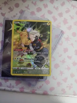 Pokemon TCG Pikachu TG05/TG30 Lost Origin Trainer Gallery Ultra Rare Holo - NM - Image 3