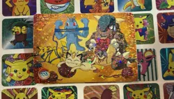 Pokemon Pikachu Vintage Pocket Monsters Vending HOLO Prism Sticker 1998 Bandai - Image 3