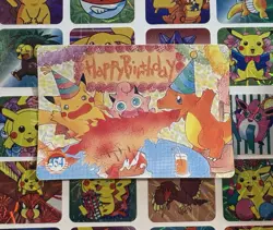 Pokemon Pikachu Vintage Pocket Monsters Vending HOLO Prism Sticker 1998 Bandai - Image 5