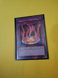 YuGiOh CURSED SEAL OF THE FORBIDDEN SPELL Quarter Century Secret RA03-EN076 N.M - Image 1